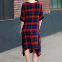 Autumn Plaid Agnes Dress