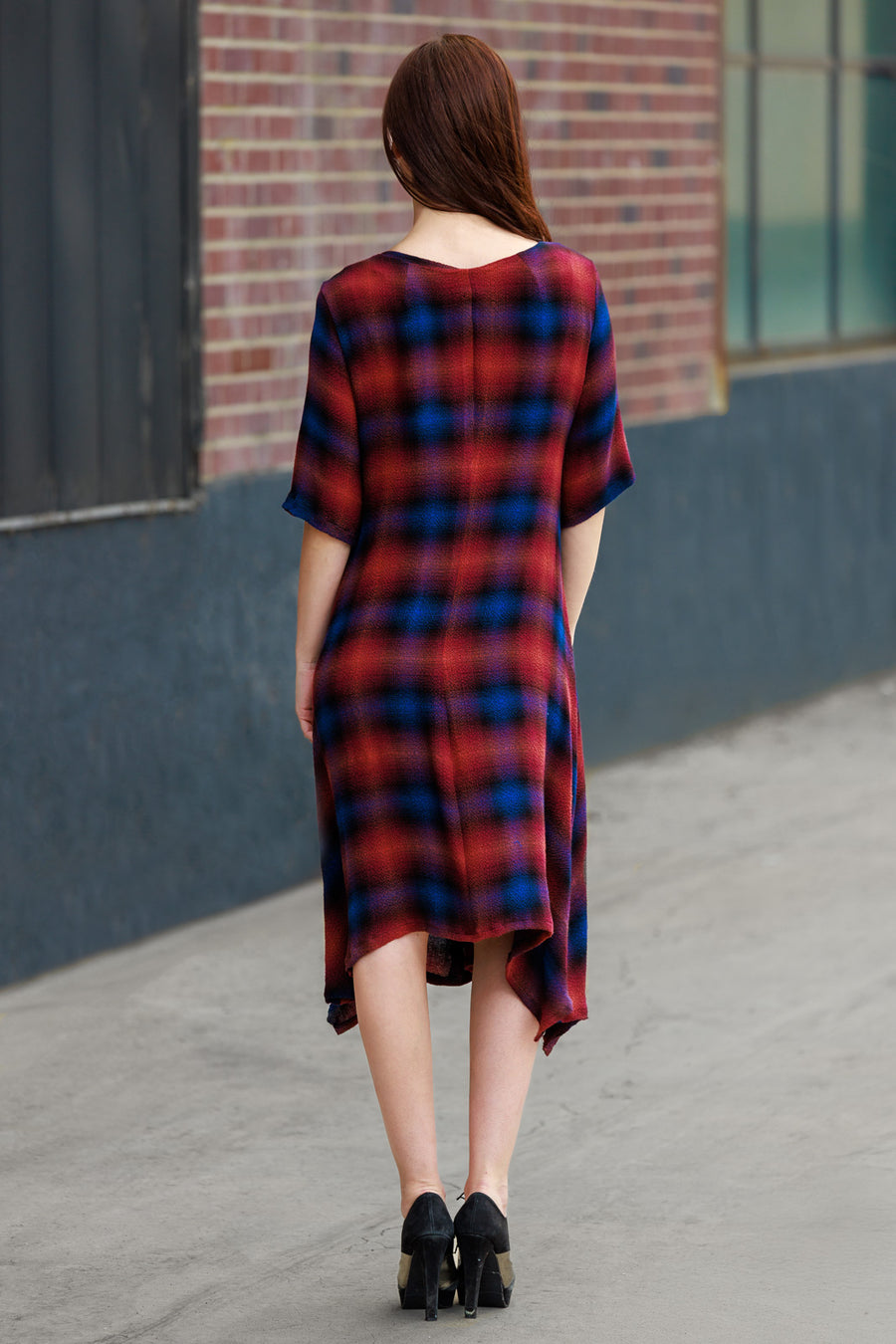 Autumn Plaid Agnes Dress