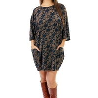 Geo Moons Dolman Dress