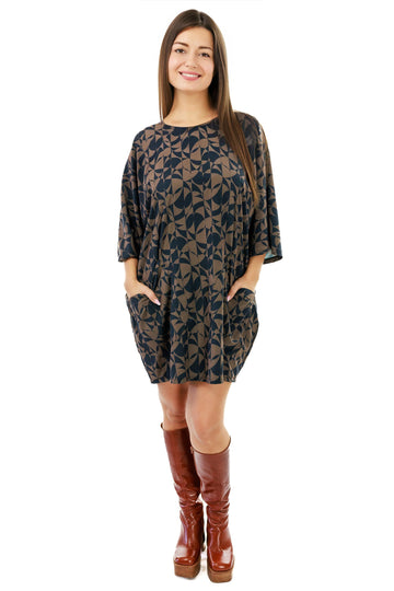 Geo Moons Dolman Dress