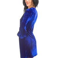 Blue Velvet Jasmin Dress