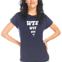 WTF Cowl Neck T-Shirt