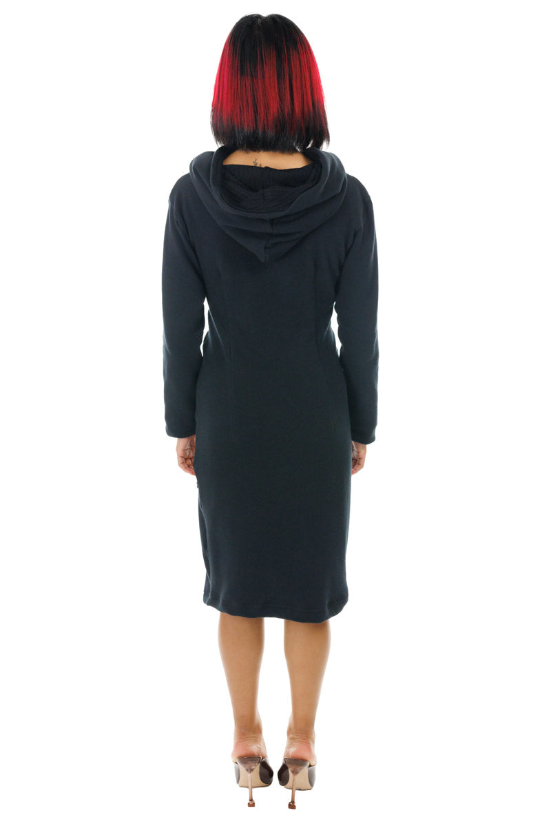Classic Black Hoodie Dress XL Classic Black Hoodie Dress XL